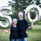 Balónky fóliové narozeniny číslo 50 stříbrné 86cm